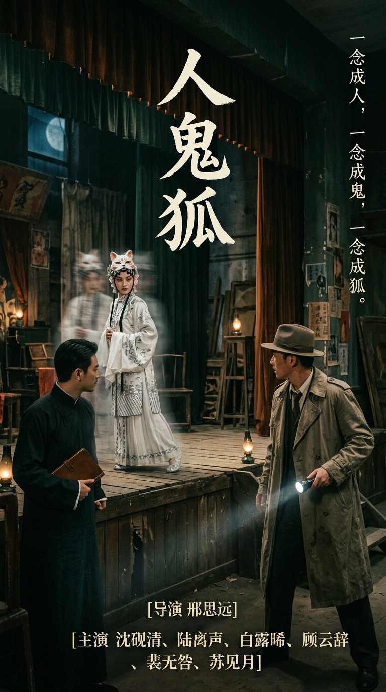 《人鬼狐》主视觉海报